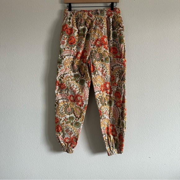 Urban outfitters multicolored Penelope floral corduroy high rise joggers - Picture 3 of 8